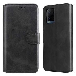 For vivo Y21 / Y33S Classic Calf Texture Horizontal Flip Phone Leather Case(Black)