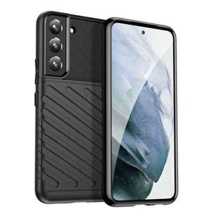 For Samsung Galaxy S22+ 5G Thunderbolt Shockproof TPU Soft Phone Case(Black)