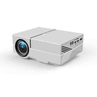 YG450 1280x720 1500 Lumens Portable Home Theater LED HD Projector, Plug Type:UK Plug(White)