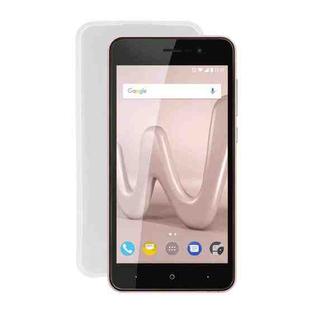 TPU Phone Case For Wiko Lenny4(Transparent White)