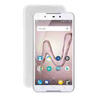 TPU Phone Case For Wiko Robby 2(Transparent White)