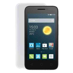 TPU Phone Case For Alcatel Pixi 3 4.5 4G(Transparent White)