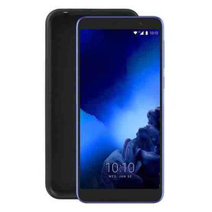 TPU Phone Case For Alcatel 1X 2019(With Fingerprints)(Black)