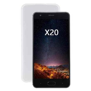 TPU Phone Case For Doogee X20(Transparent White)