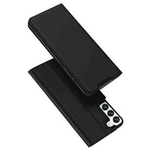 For Samsung Galaxy S22 5G DUX DUCIS Skin Pro Series Horizontal Flip Leather Phone Case with Holder & Card Slots(Black)