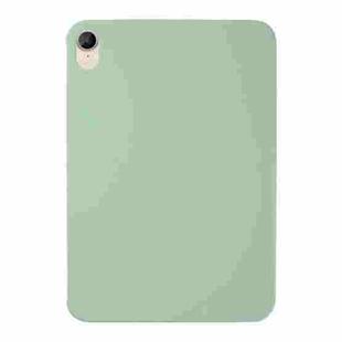 For iPad mini 6 Liquid Silicone Shockproof Full Coverage Tablet Protective Case(Green)