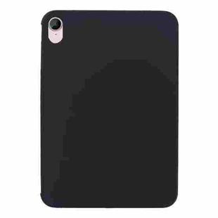 Liquid Silicone Shockproof Full Coverage Tablet Protective Case For iPad mini 6(Black)