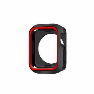 Two-color Shockproof Protective Case For Apple Watch Series 9 / 8 / 7 41mm(Red)