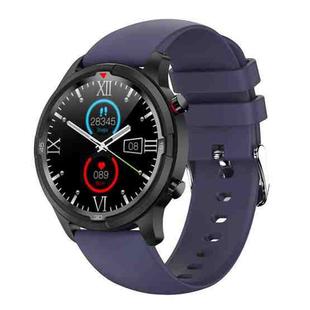 TW26 1.28 inch IPS Touch Screen IP67 Waterproof Smart Watch, Support Sleep Monitoring / Heart Rate Monitoring / Dual Mode Call / Blood Oxygen Monitoring, Style: Silicone Strap(Dark Blue)