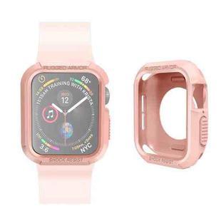Silicone Shockproof Watch Protective Case For Apple Watch Series 9 / 8 / 7 41mm(Pink)