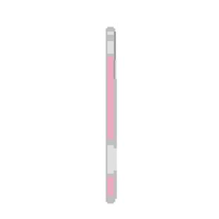 Two-hole Solid Color Silicone Stylus Protective Case For Apple Pencil 2(Light Pink)