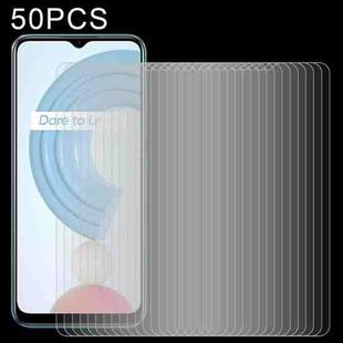 For OPPO Realme C21Y 50 PCS 0.26mm 9H 2.5D Tempered Glass Film