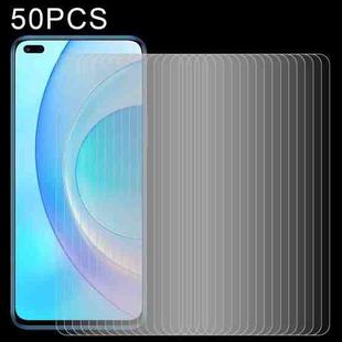 For Honor 50 Lite 50 PCS 0.26mm 9H 2.5D Tempered Glass Film