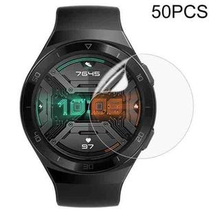 For Huawei Watch GT 2e 50 PCS Soft Hydrogel Film Watch Screen Protector