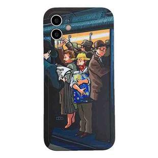 For iPhone 12 Oil Painting TPU Phone Case(4)