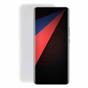TPU Phone Case For vivo iQOO 5 Pro 5G(Transparent White)