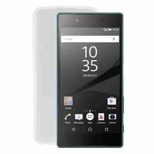 TPU Phone Case For Sony Xperia XZ5(Transparent White)