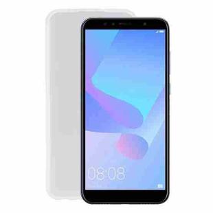 TPU Phone Case For Huawei Y6 Prime 2018(Transparent White)