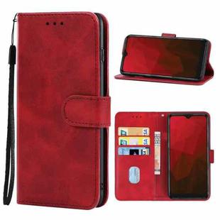 Leather Phone Case For Vodafone Smart V11(Red)