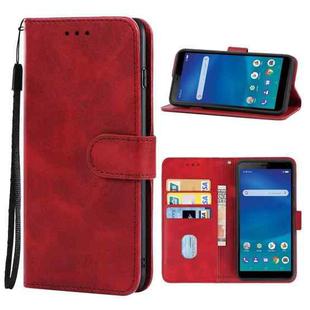 Leather Phone Case For ZTE Blade L210(Red)