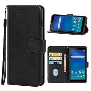 Leather Phone Case For ZTE Blade L210(Black)