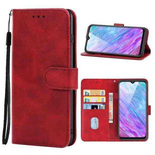 Leather Phone Case For ZTE Blade V20 Smart(Red)