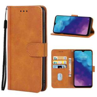 Leather Phone Case For ZTE Blade V2022(Brown)