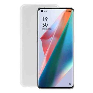 TPU Phone Case For OPPO Find X3(Frosted White)