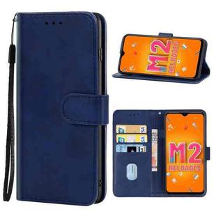Leather Phone Case For Xiaomi Poco M2(Blue)