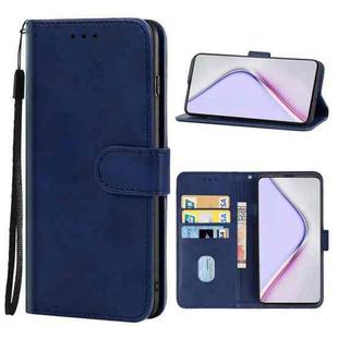 Leather Phone Case For Xiaomi Redmi K30 Pro Zoom(Blue)