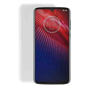 TPU Phone Case For Motorola Moto Z4(Transparent White)