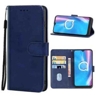 Leather Phone Case For Alcatel 1SE 2020(Blue)
