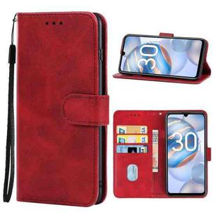 Leather Phone Case For Honor 30i(Red)