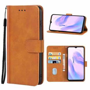 Leather Phone Case For Blackview A70(Brown)