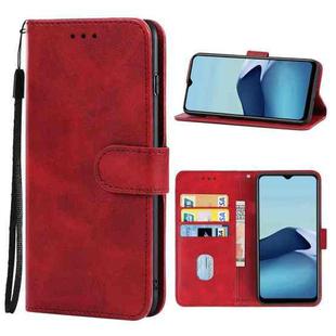 For vivo Y20s G / Y20s Leather Phone Case(Red)