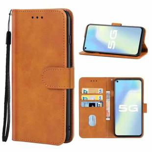 For vivo Y51a Leather Phone Case(Brown)