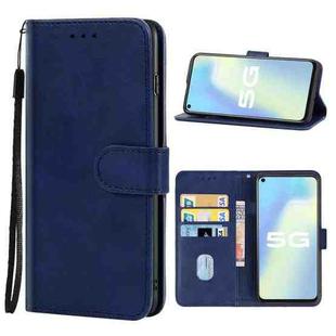 For vivo Y51a Leather Phone Case(Blue)