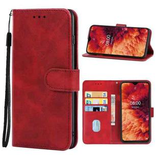 Leather Phone Case For Ulefone Note 8P / Note 8(Red)