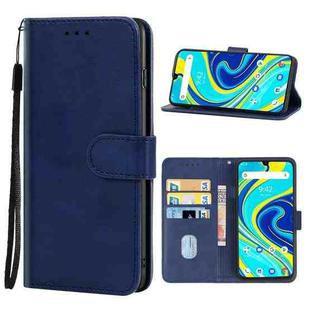 Leather Phone Case For UMIDIGI A7 Pro(Blue)