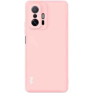 For Xiaomi Mi 11T / Mi 11T Pro IMAK UC-2 Series Shockproof Full Coverage Soft TPU Phone Case(Pink)