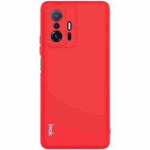 For Xiaomi Mi 11T / Mi 11T Pro IMAK UC-2 Series Shockproof Full Coverage Soft TPU Phone Case(Red)