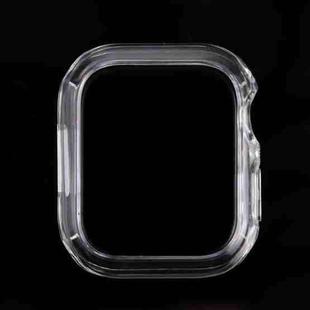 Shockproof PC Hollow Protective Case For Apple Watch Series 9 / 8 / 7 45mm(Transparent)