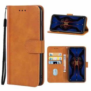 Leather Phone Case For DOOGEE S95(Brown)