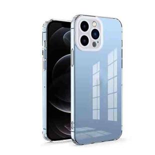 Candy Color TPU Phone Case For iPhone 12 Pro(Transparent)