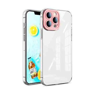 Candy Color TPU Phone Case For iPhone 13 Pro(Pink)