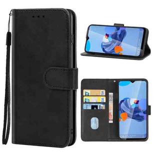 Leather Phone Case For OUKITEL C19(Black)