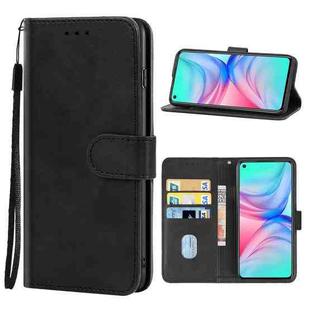 Leather Phone Case For Infinix Hot 10s NFC(Black)