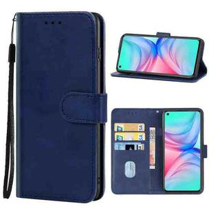 Leather Phone Case For Infinix Hot 10s NFC(Blue)