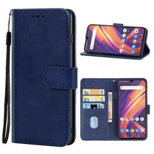 Leather Phone Case For Lenovo A6 Note(Blue)