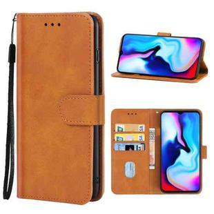 Leather Phone Case For Lenovo K12(Brown)